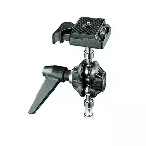 Manfrotto 155RC Tilt-Top Head with Quick Plate trijkājis Melns