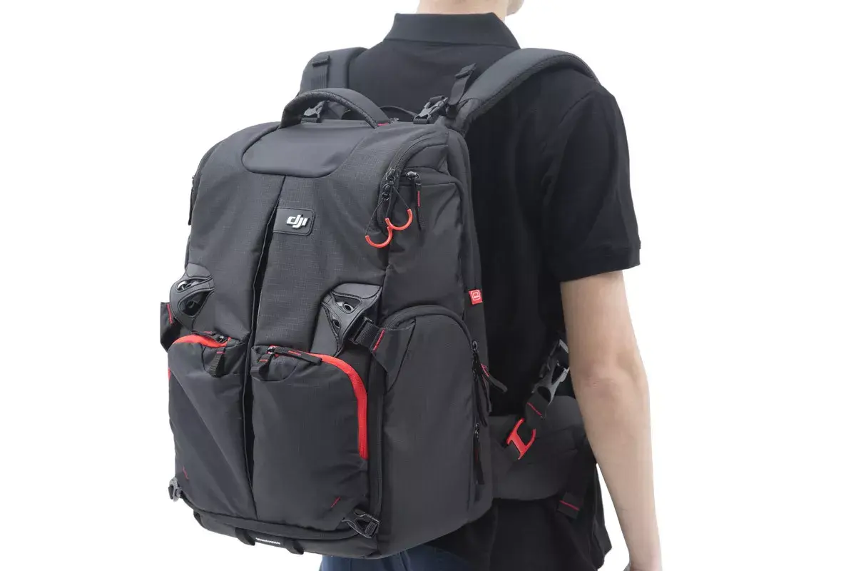 Backpack DJI Phantom Black Red Photo 2
