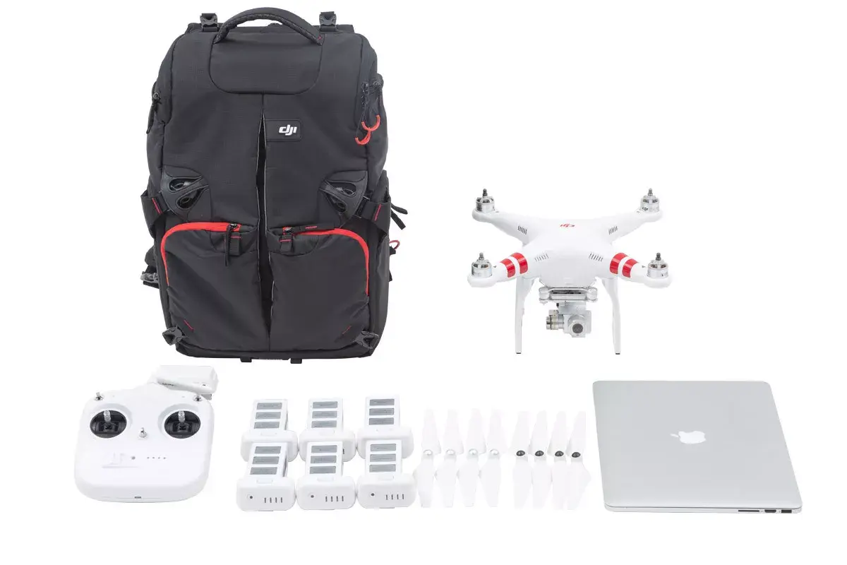 Backpack DJI Phantom Black Red Photo 4