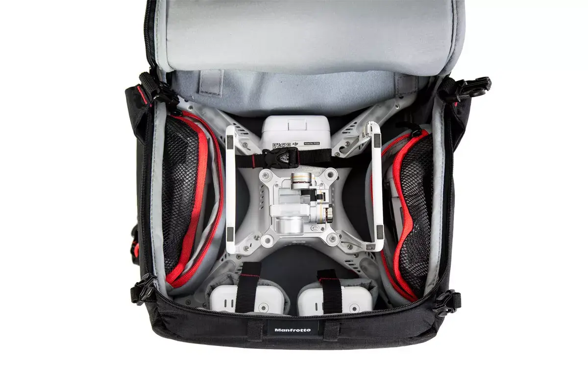 Backpack DJI Phantom Black Red Photo 5