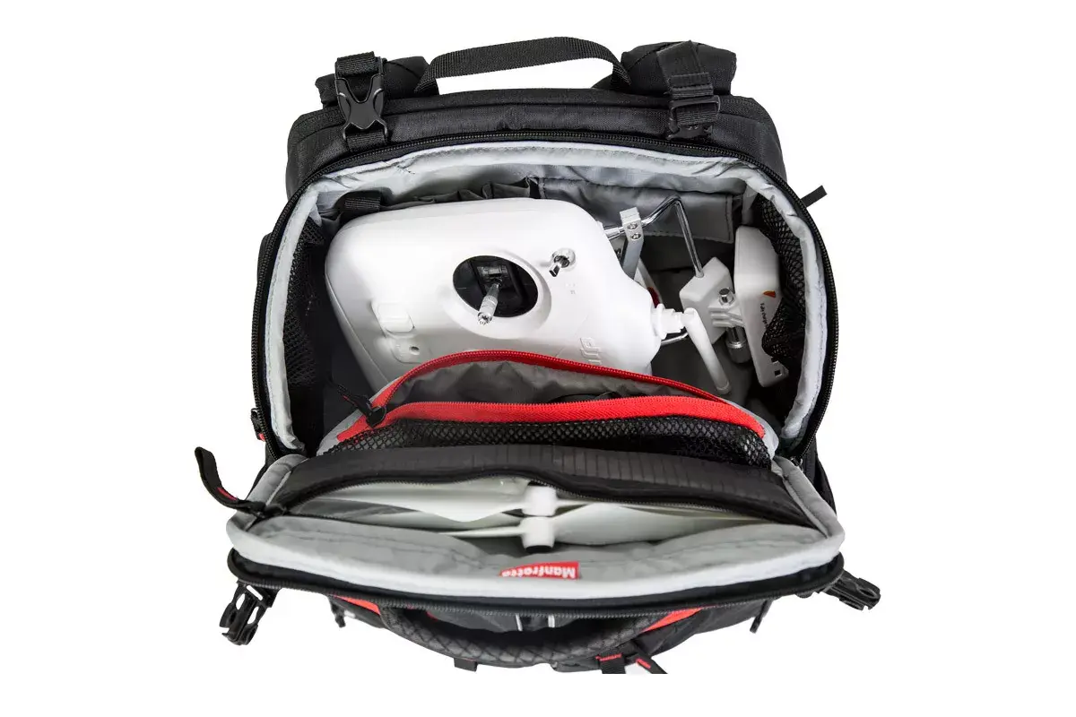Backpack DJI Phantom Black Red Photo 6