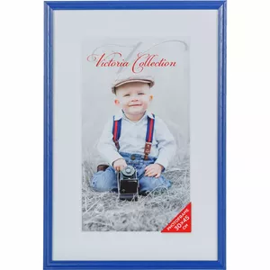 Photo frame Victoria Collection Memory 30×45 cm blue – portrait display frame