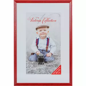 Photo frame Victoria Collection Victoria Memory 30x45 cm red — wall or tabletop frame, fits 30×45 prints