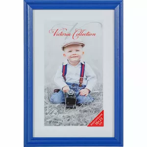 Photo frame Victoria Collection Victoria Memory 15x23 cm blue — rectangular tabletop wall-mount