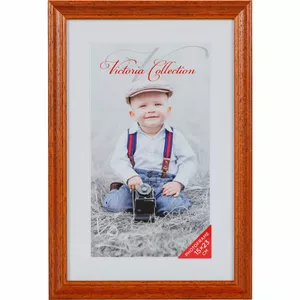 Photo frame Victoria Collection Memory 15×23 cm, brown, portrait tabletop/wall mount