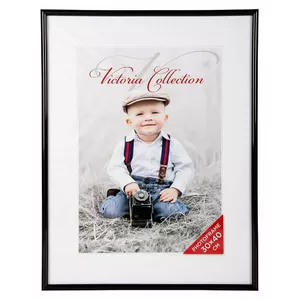 Foto rāmītis Victoria Collection Victoria Future 30×40 cm melns — sienas un galda rāmītis