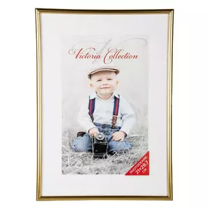 Photo frame Victoria Collection Victoria Future 21×29.7 cm gold — wall or tabletop frame, A4 format
