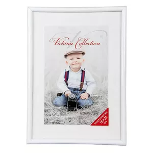 Photo frame Victoria Collection Victoria Future 15x21 cm white — tabletop/wall-mount
