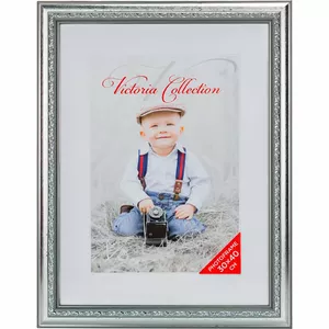 Picture frame Victoria Collection Seoul 30x40 cm silver — rectangular photo frame