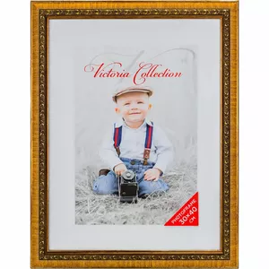 Photo frame Victoria Collection Seoul 30x40 cm golden – wall or tabletop frame