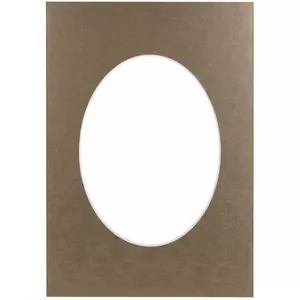 Photo passepartout mat Victoria Collection Passepartout 21×29.7 cm golden oval opening