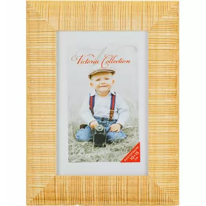 Photo frame Victoria Collection Sand 10x15 cm natural — Victoria Collection