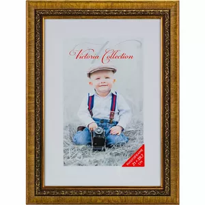Photo frame Victoria Collection Seoul 21 x 29.7 cm golden, portrait/display frame