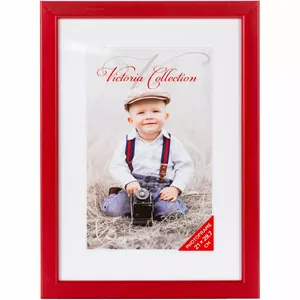 Photo frame Victoria Collection Victoria Natura 21 x 29.7 cm red — portrait/landscape opening