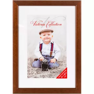 Photo frame Victoria Collection Victoria Natura 21 x 29.7 cm brown — portrait/display frame