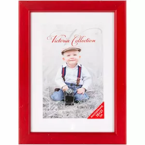 Photo frame Victoria Collection Victoria Natura 15x21 cm red