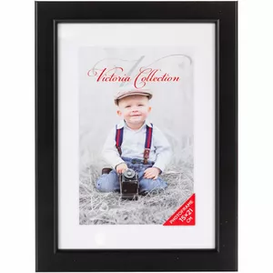 Photo frame Victoria Collection Victoria Natura 15x21 cm black