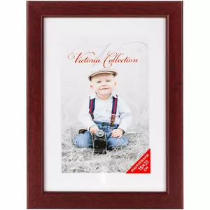 Photo frame Victoria Collection Victoria Natura 15x21 cm mahogany — tabletop/wall-mount