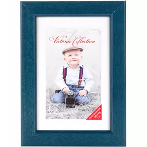 Photo frame Victoria Collection Victoria Natura 10x15 cm blue