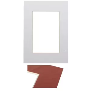 Photo passepartout Victoria Collection 30x40 cm Ultra White for framing artwork and photos
