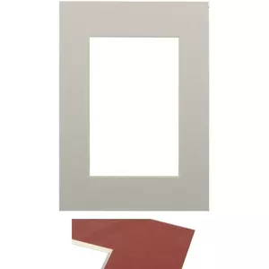 Photo passepartout mat, Victoria Collection 30×40 cm, Light Grey