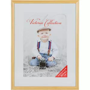 Photo frame Victoria Collection Victoria Memory 30x40 cm natural — wooden portrait/frame size 30x40cm