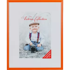 Photo frame Victoria Collection Memory 40x50 cm orange — wall or tabletop picture frame
