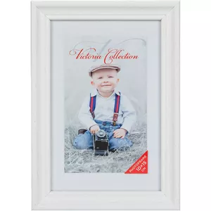 Photo frame Victoria Memory 10x15cm white — Victoria Collection, 10×15 cm