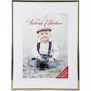 Photo frame Victoria Aluminium 30x40 — victoria collection, gold finish