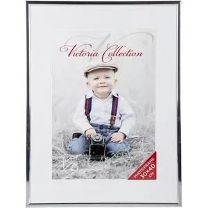 Photo frame Victoria Aluminium 30x40 cm Silver, Victoria Collection