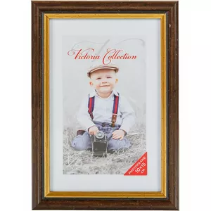 Фоторамка Victoria Collection Victoria Royal 10×15 см коричневая — настольная и настенная