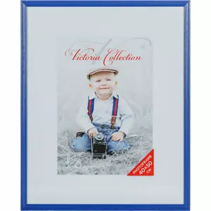 Photo frame Victoria Collection Victoria Memory 40x50 cm blue, wall or tabletop display