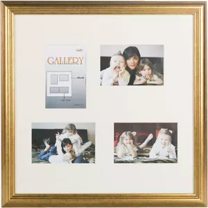Photo frame Victoria Collection Ema Gallery 40×40 Gold – square decorative frame for 40x40 cm print