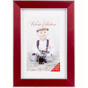 Photo frame Victoria Titan 10x15 by victoria collection, red, fits 10×15 cm photos