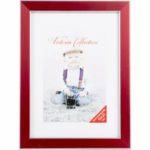 Photo frame Victoria Collection Titan 15x21 red — Victoria Collection wall or tabletop frame, size 15×21 cm