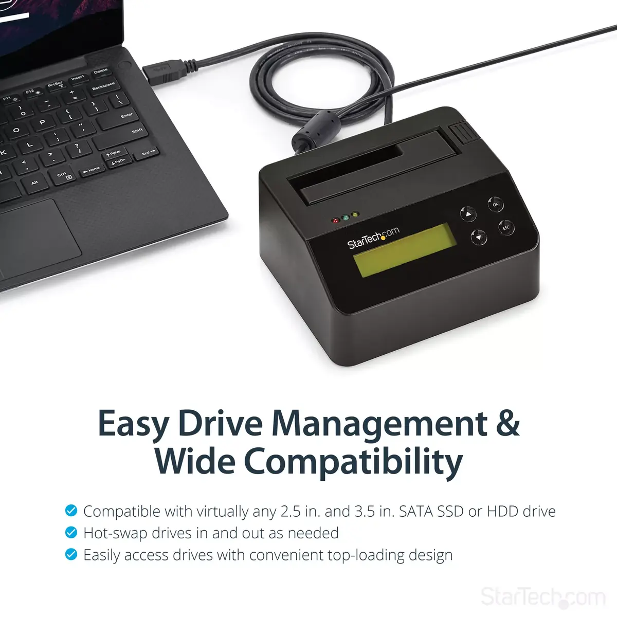 Disk drive eraser StarTech.com SDOCK1EU3P Photo 6