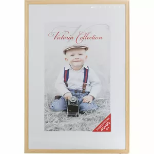 Photo frame Victoria Collection Victoria Memory 40×60 cm natural — wooden picture frame