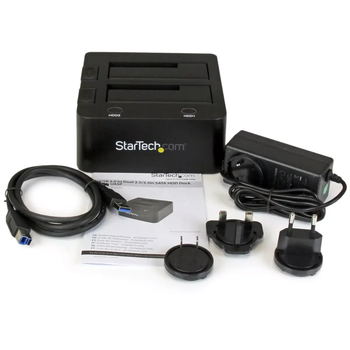 Двухотсековая док-станция для жестких дисков StarTech SDOCK2U33 Photo 8