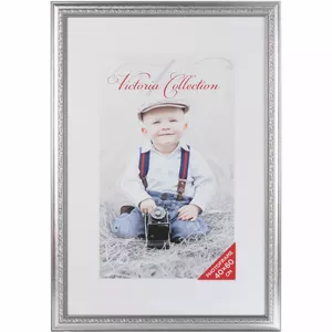 Photo frame Victoria Collection Seoul 40x60 silver — Victoria Collection, 40×60 cm, silver