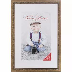 Фоторамка Victoria Collection Seoul 40x60 золотая — настенная или настольная рамка для фото 40×60 см