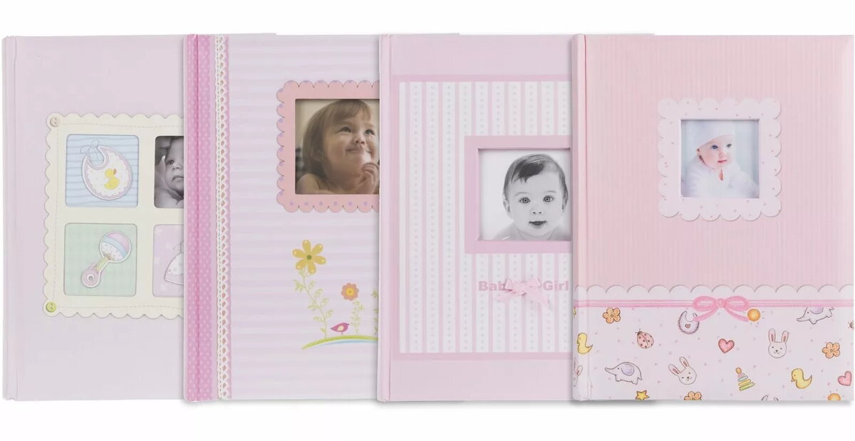 Fotoalbums Poldom BB 10x15/200M Baby Mix