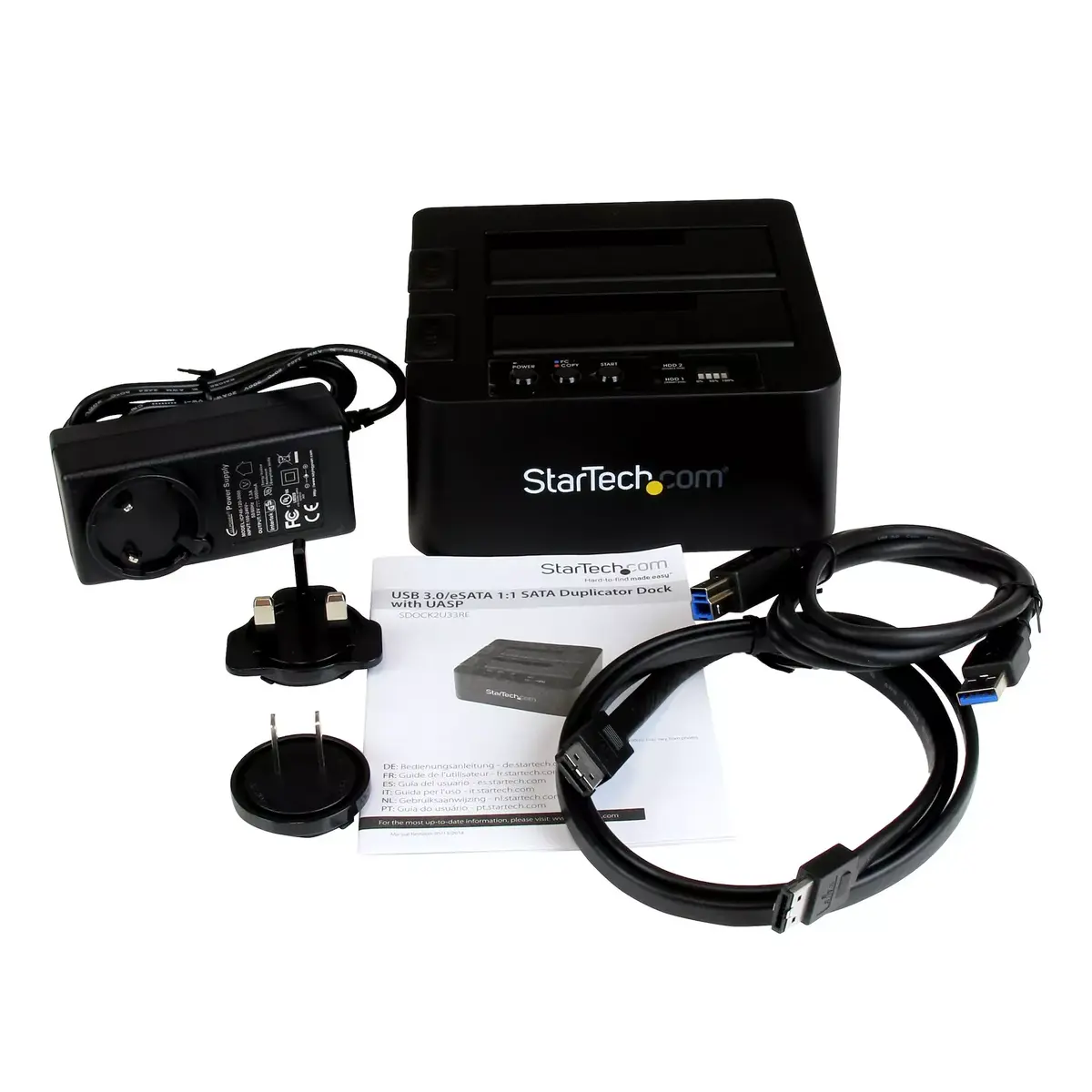Дубликатор жестких дисков StarTech.com SDOCK2U33RE Photo 4