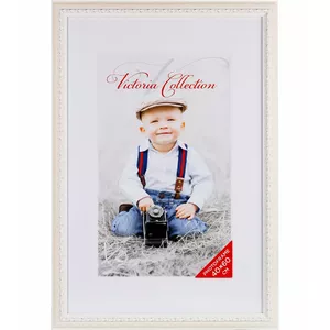 Photo frame Victoria Collection Seoul 40x60 cm white — wall or tabletop display