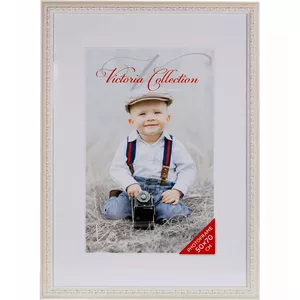 Фоторамка Victoria Collection Seoul 50x70 см белая, настенная и настольная