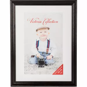 Photo frame Victoria Collection Victoria Memory 18x24 cm, black, portrait/landscape