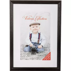 Photo frame Victoria Collection Memory A4 21×29.7 cm black – single portrait/frame
