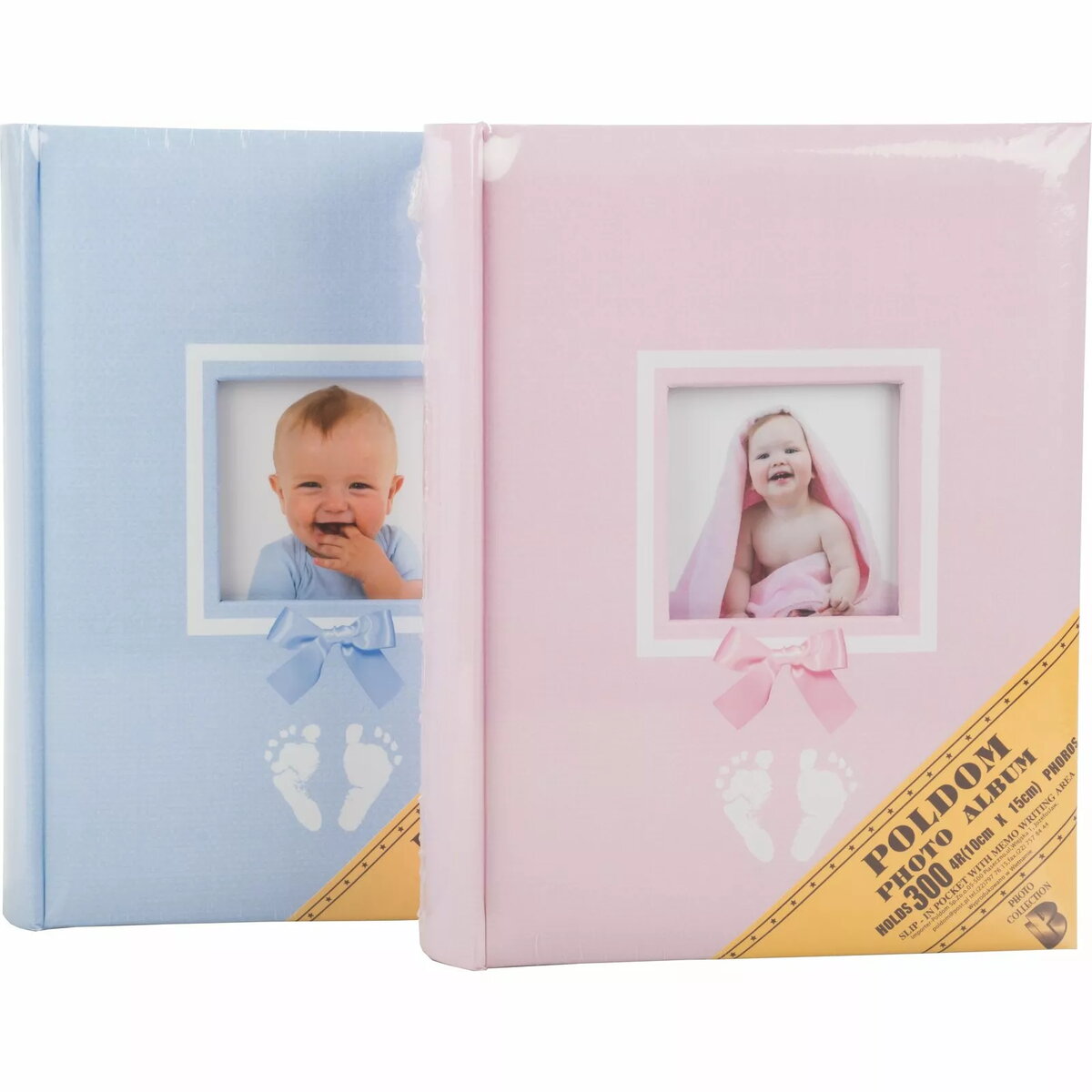 Fotoalbums Poldom BB 10x15/300M-2UP Baby Mix