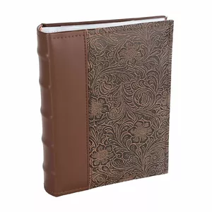 Фотоальбом Victoria Collection B 10x15 200M Flower-4 коричневый, для 200 фото 10×15 см