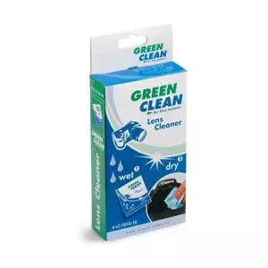 Green Clean Lens Cleaner Objektīvi/stikls Mitras un sausas drāniņas aprīkojuma tīrīšanai