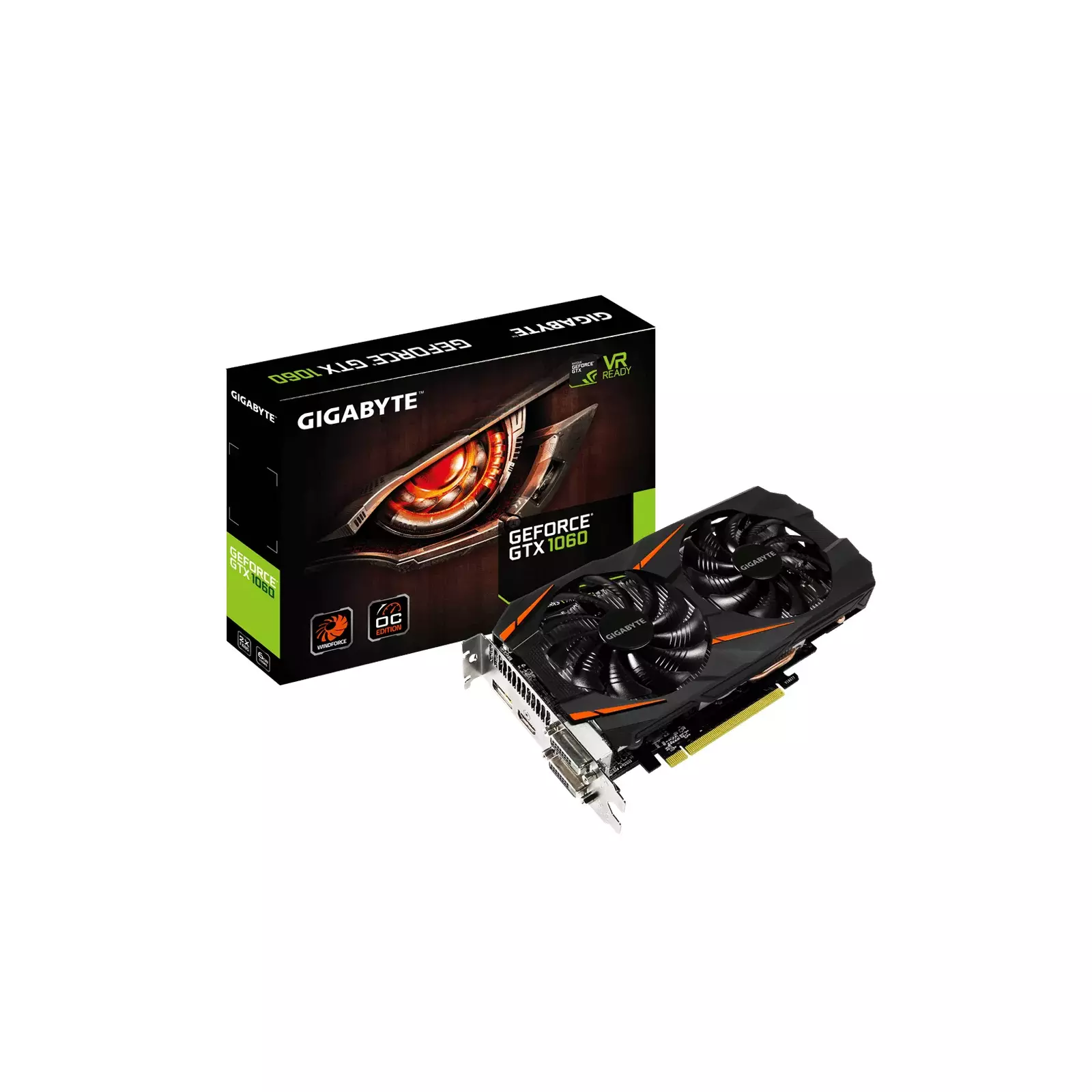 GIGABYTE GV-N1060WF2OC-6GD Photo 1